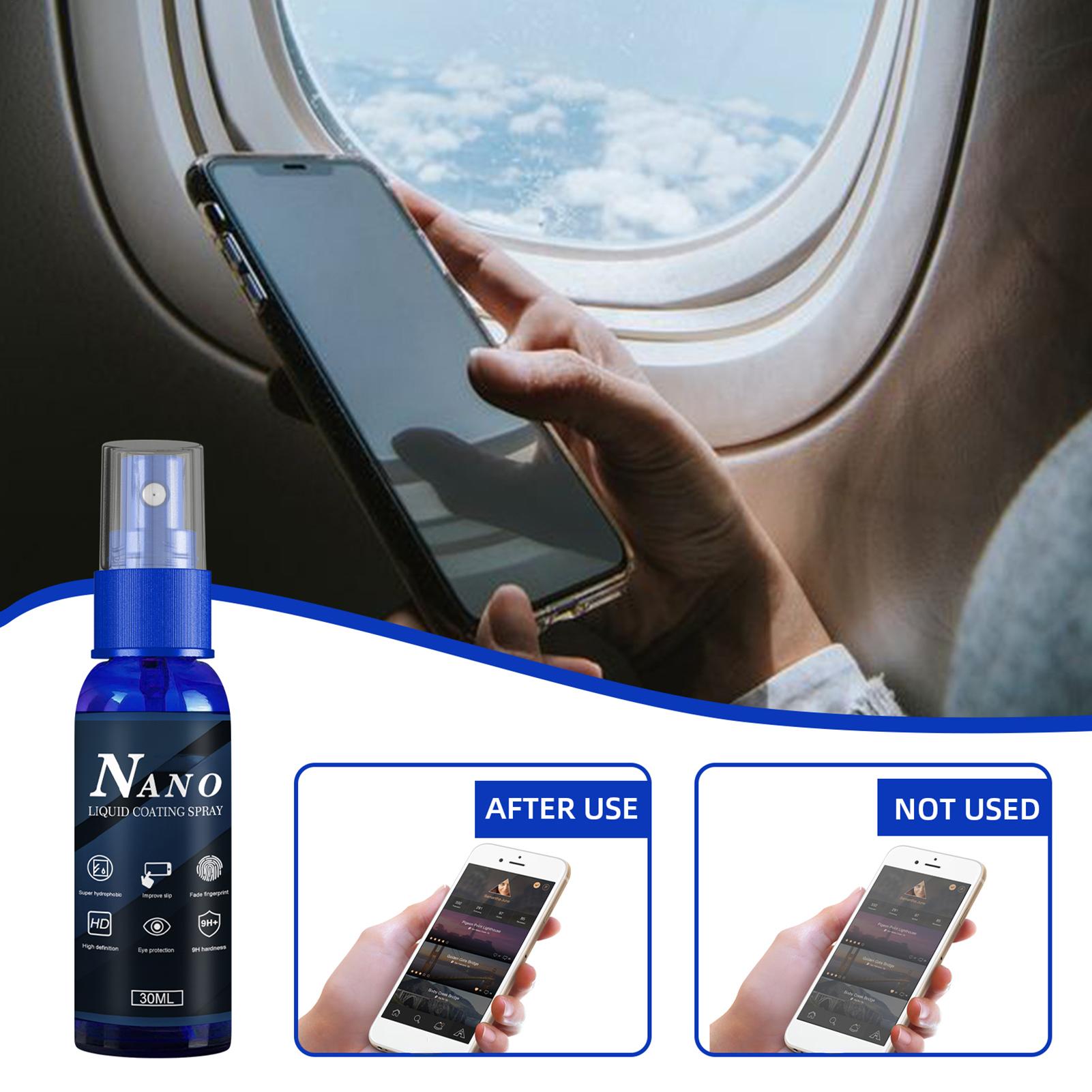Oleophobic Coating Spray - Spray de protection anti-rayures 30 ml,
