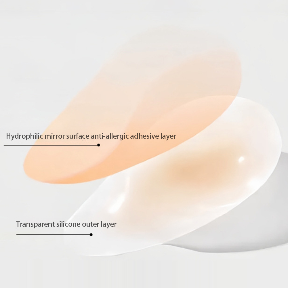 Full Cover Adhesive - Couvre-mamelons en silicone ultra fins, sans