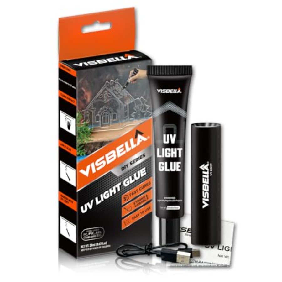 Liquid Uv Glue Kit - Kit de résine à colle UV
