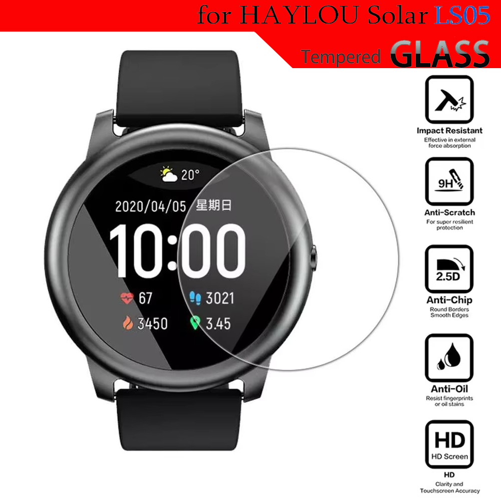 Smartwatch Screen Film - Verre trempé pour HayLou Solar LS05,