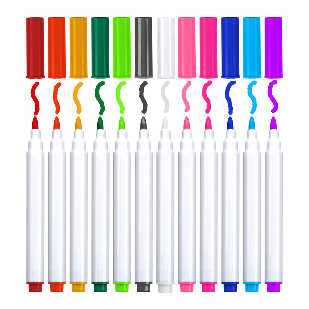 Stylos à craie liquide 12 coul - Dust Removal Sticker avis et prix