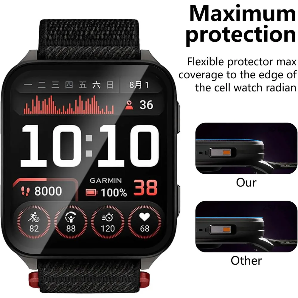 Film anti-rayures pour Garmin  - Curved Edge Screen avis et prix