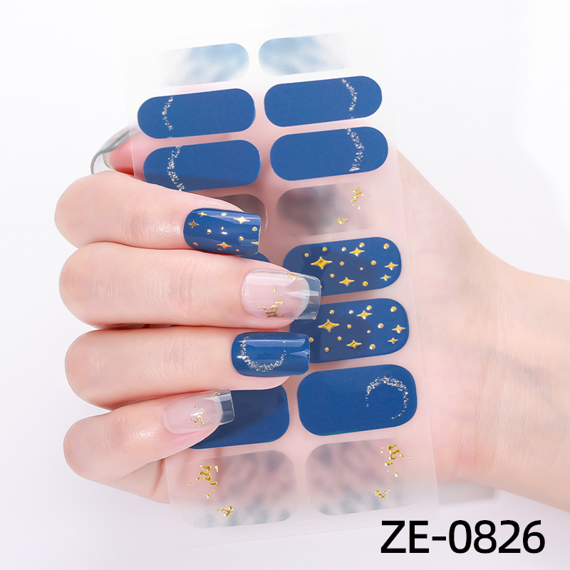 16 autocollants pour ongles à  - Full Cover Adhesive avis et prix