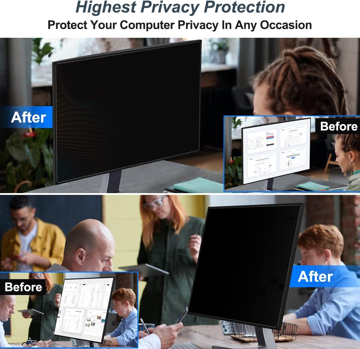 Filtre d'écran de confidential - Privacy Filter 2Pack avis et prix
