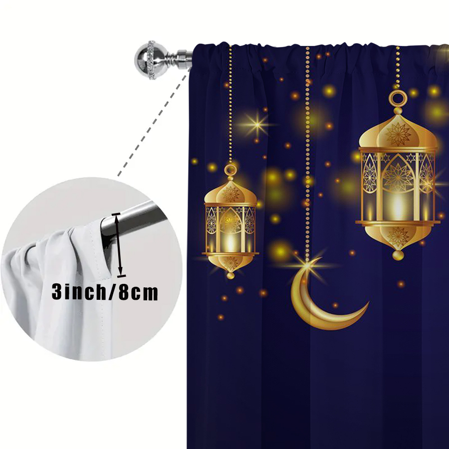 Lot de 2 rideaux dorés à motif - Privacy Filter 2Pack avis et prix
