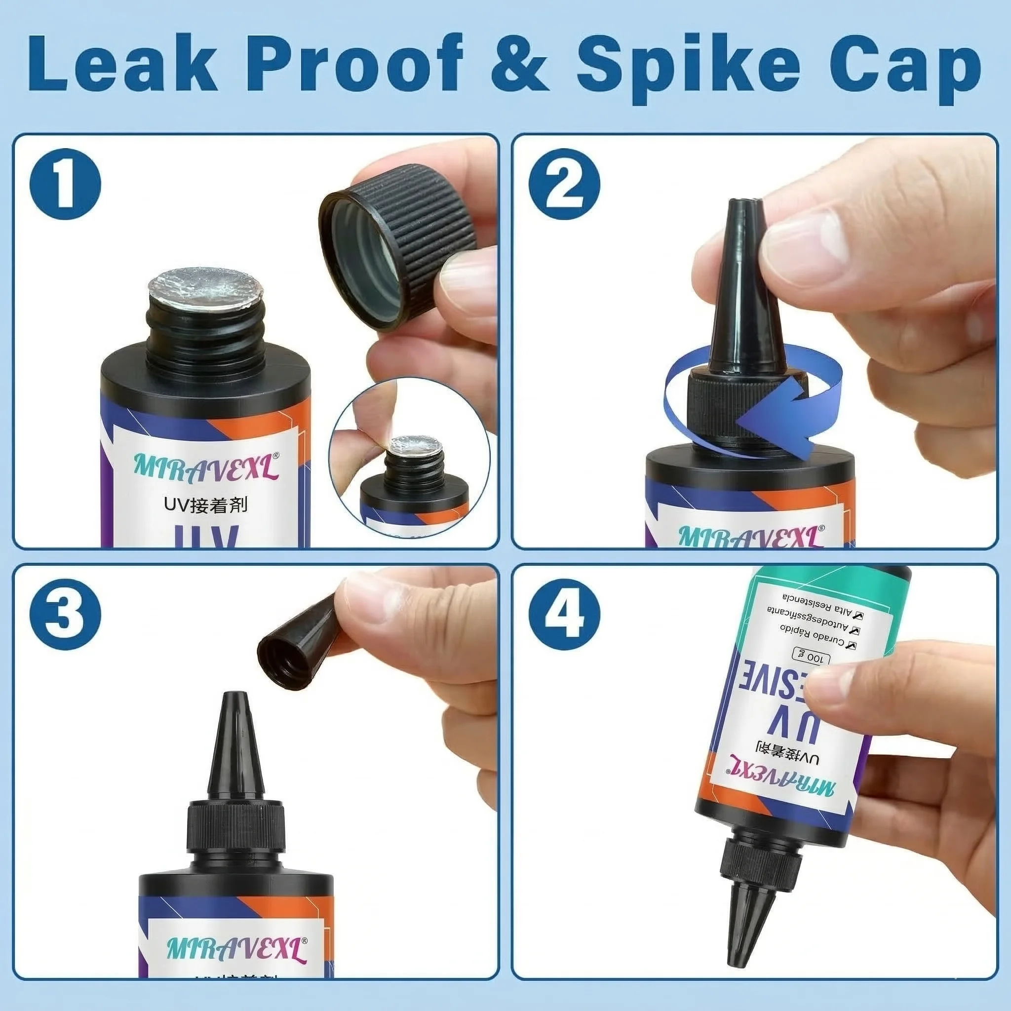 Kit de résine UV amélioré avec - Liquid Uv Glue Kit avis et prix