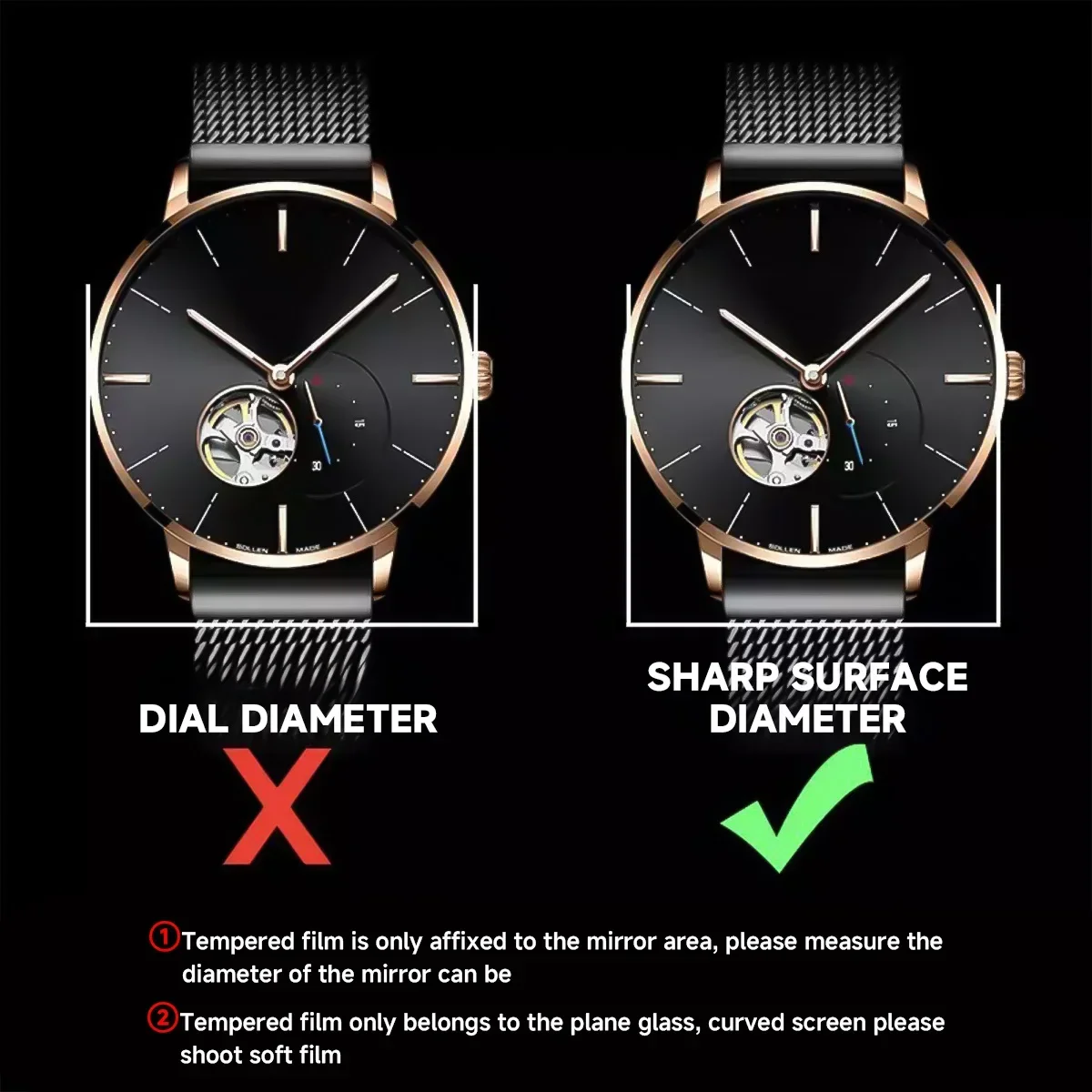 Protecteur d'écran universel e - Smartwatch Screen Film avis et prix