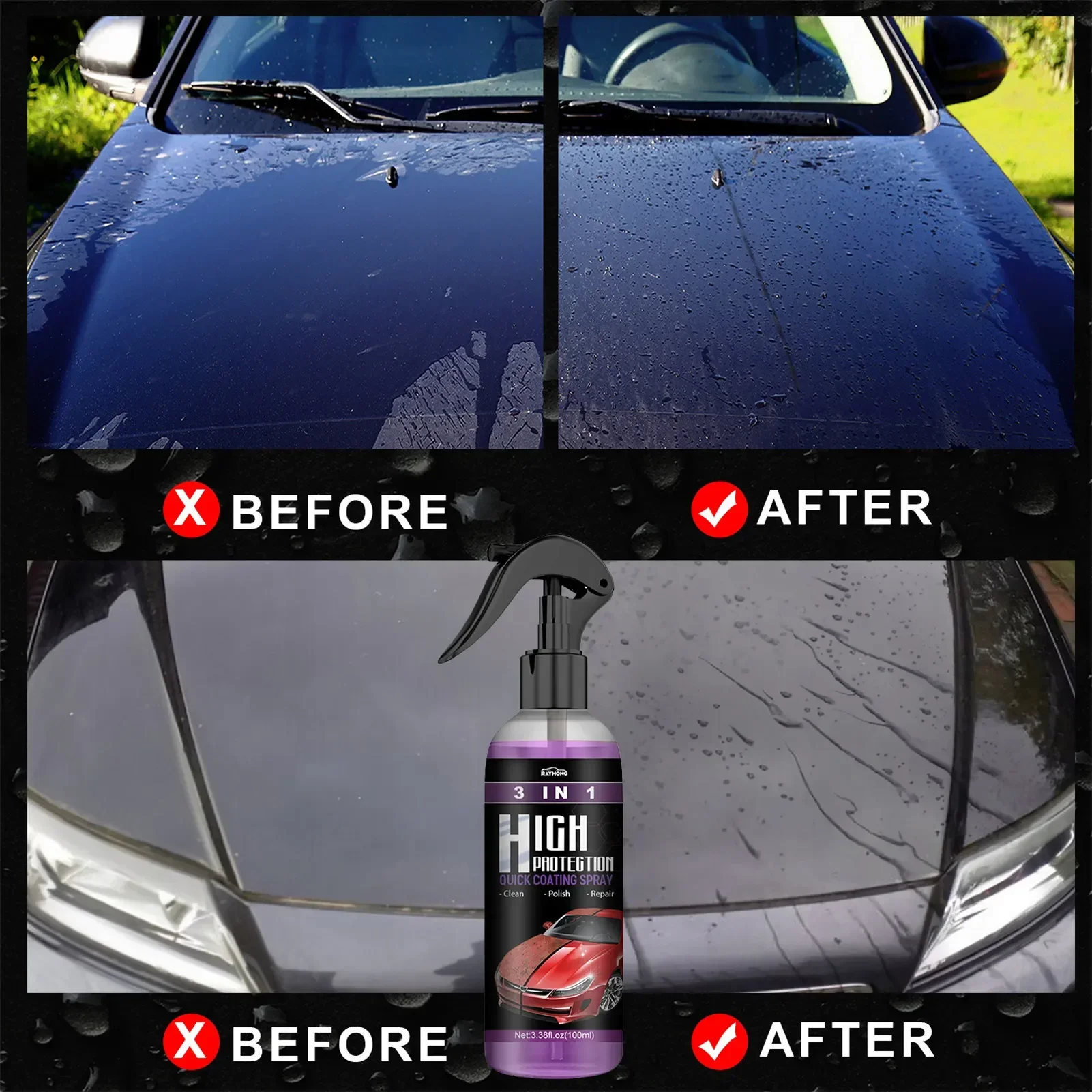 Spray de revêtement céramique  - Nano Liquid Coating avis et prix