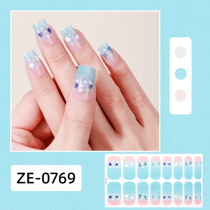 16 autocollants pour ongles à  - Full Cover Adhesive avis et prix