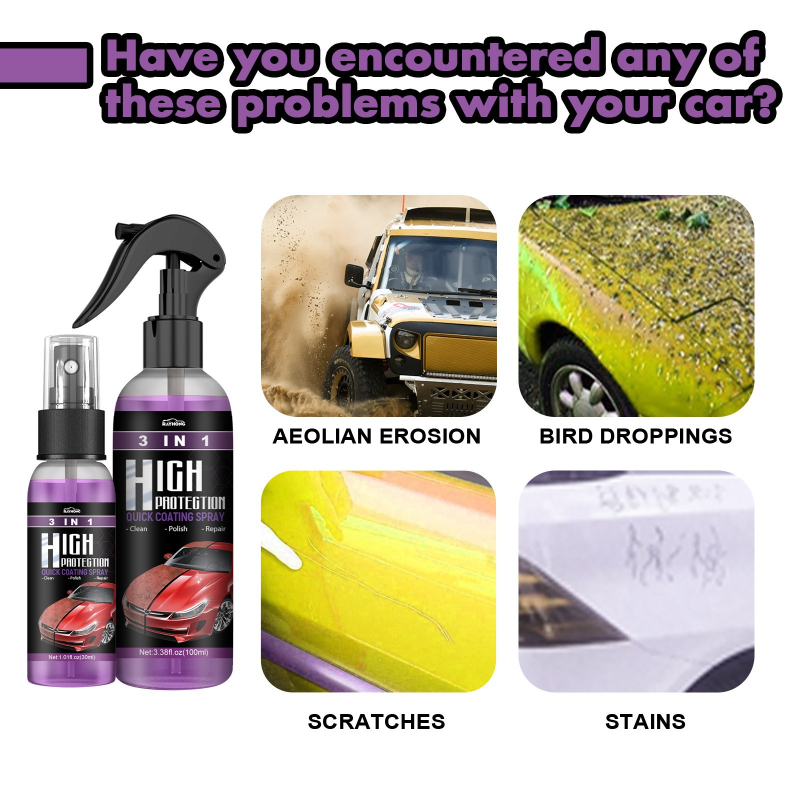 Spray de revêtement céramique  - Nano Liquid Coating avis et prix