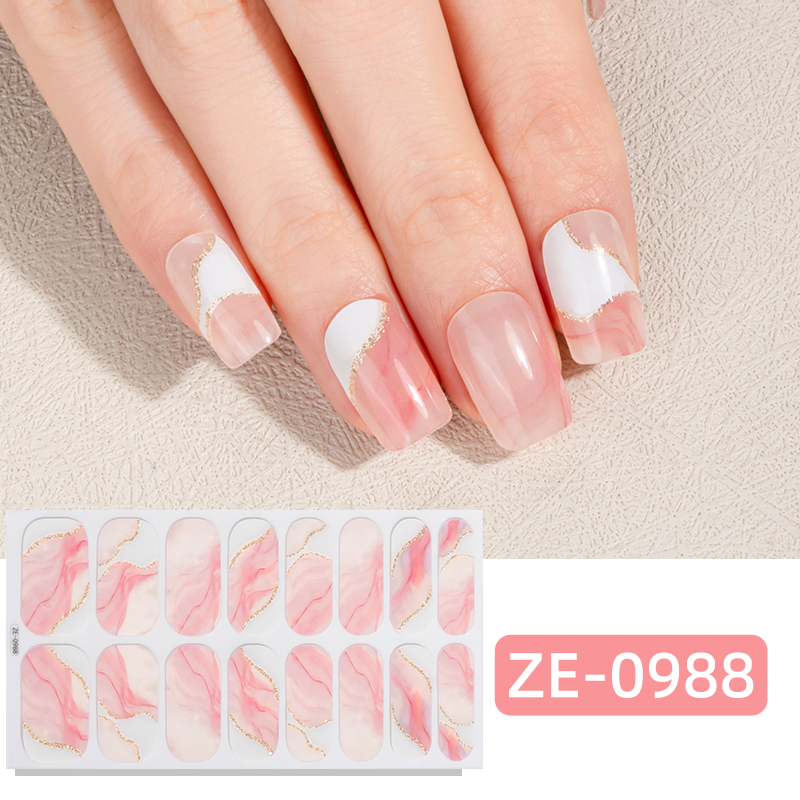 16 autocollants pour ongles ef - Full Cover Adhesive avis et prix