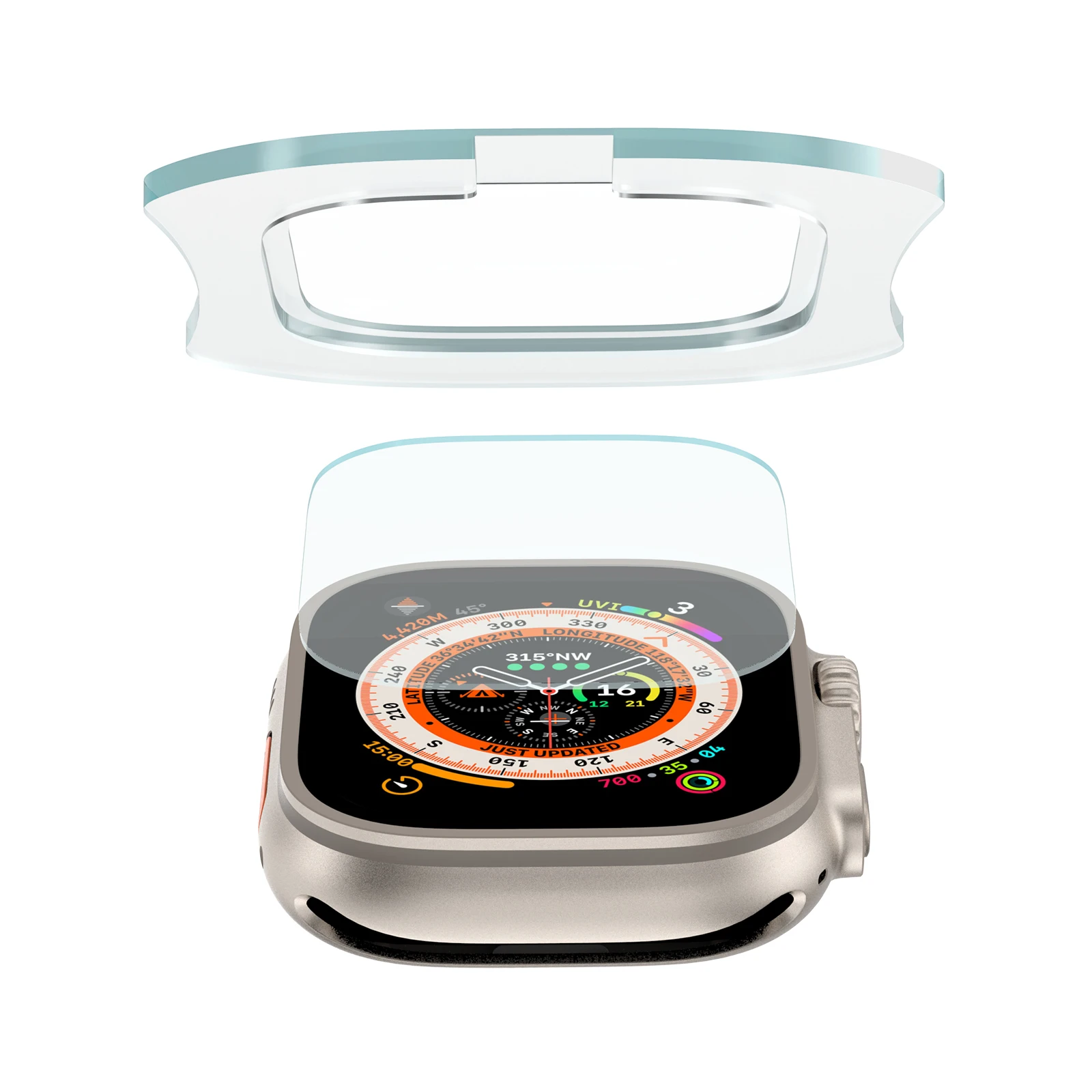 Verre trempé pour Apple Watch  - Screen Alignment Tool avis et prix