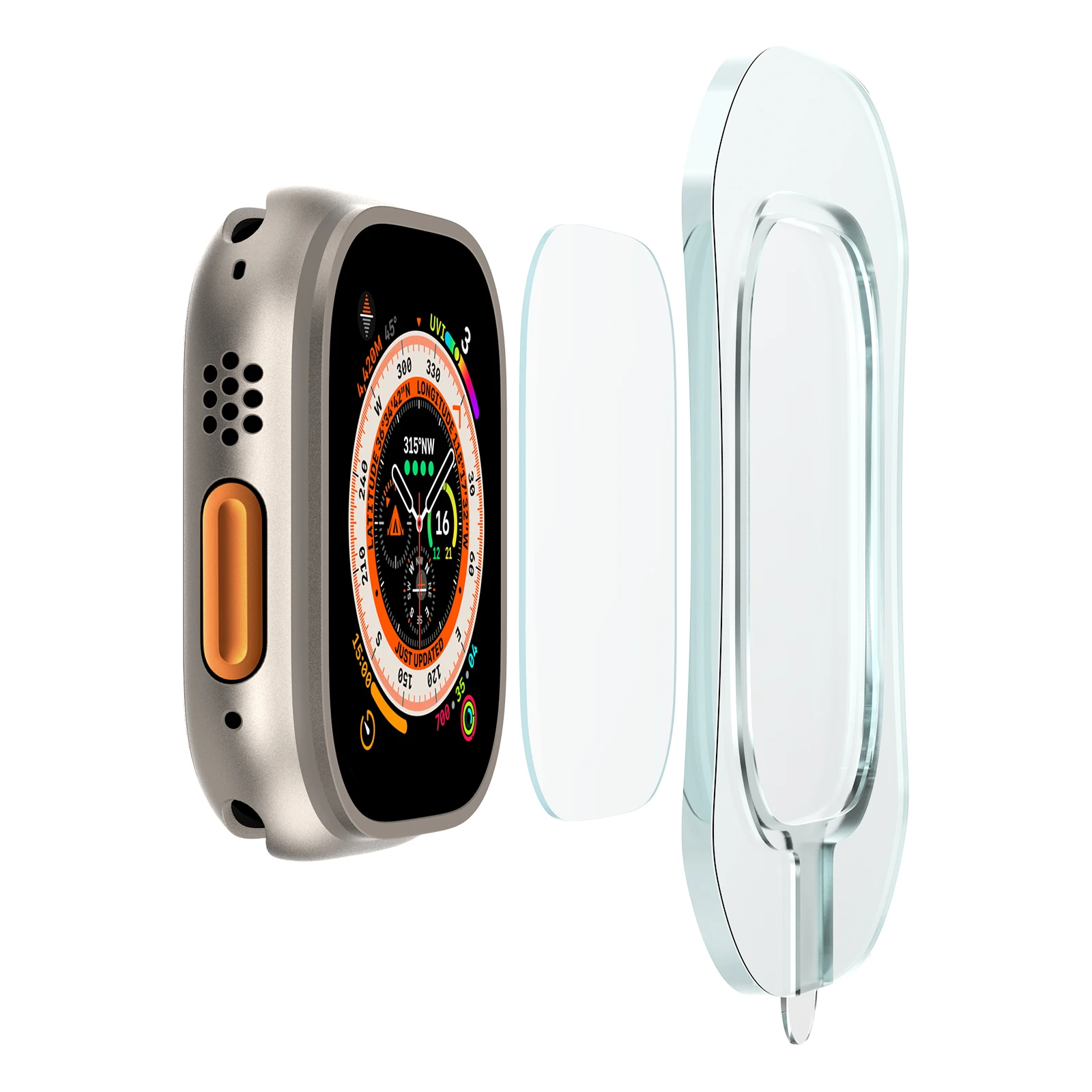 Verre trempé pour Apple Watch  - Screen Alignment Tool avis et prix